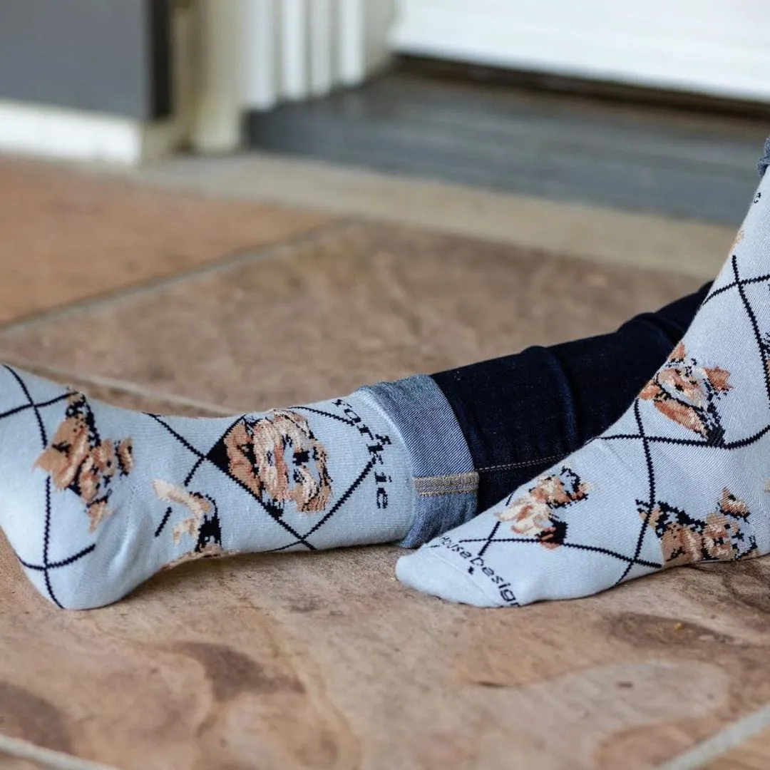 Yorkie Puppy Socks Perfect Dog Lovers Gift