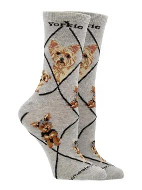 Yorkie Puppy Socks Perfect Dog Lovers Gift Yorkie Puppy Socks Perfect Dog Lovers Gift